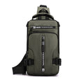 Crossbody Bags Men Multifunctional Backpack Shoulder Chest Bags - AmberOcean 