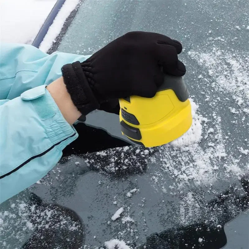 Cordless Snow Scraper With Battery Life Durable Electric Ice Scraper Portable Window For Auto Deicing - AmberOcean 