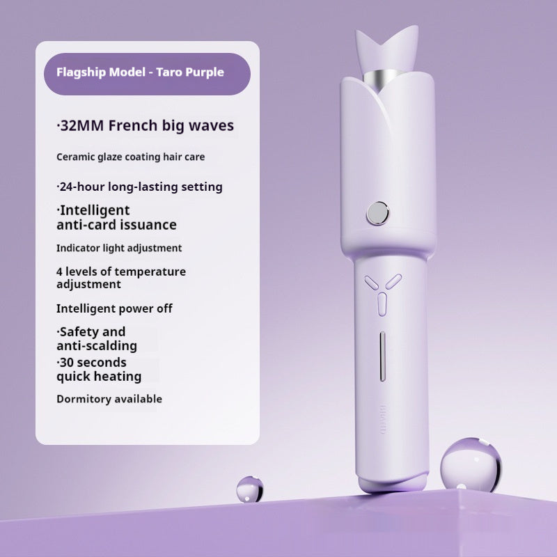 Cordless Auto Hair Curler – Perfect Curls Anywhere in Minutes - AmberOcean 