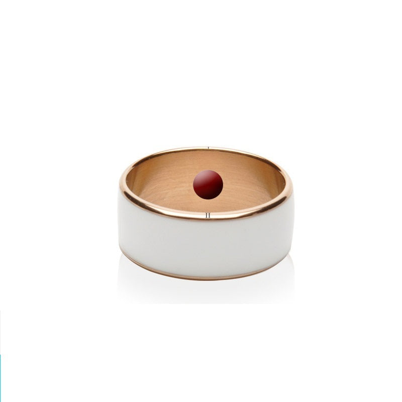 Smart Ring Wearable Device Multifunctional Black High-tech - AmberOcean 
