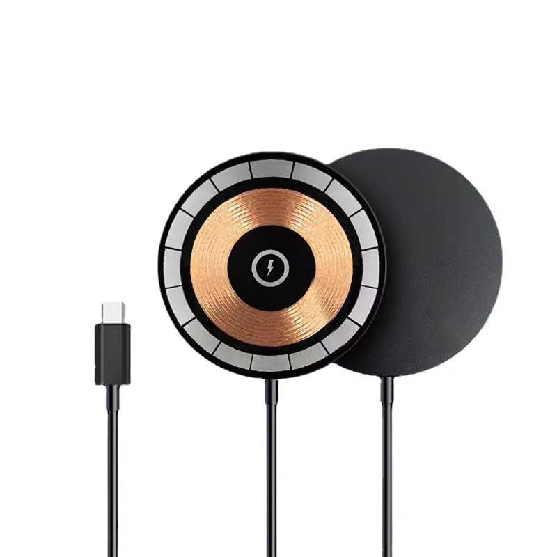 Qi2 Wireless Charger 15W Magnetic Wireless Fast Charging Is Suitable For 12-16PG Mobile Phone Models. Support Temu Us - AmberOcean 