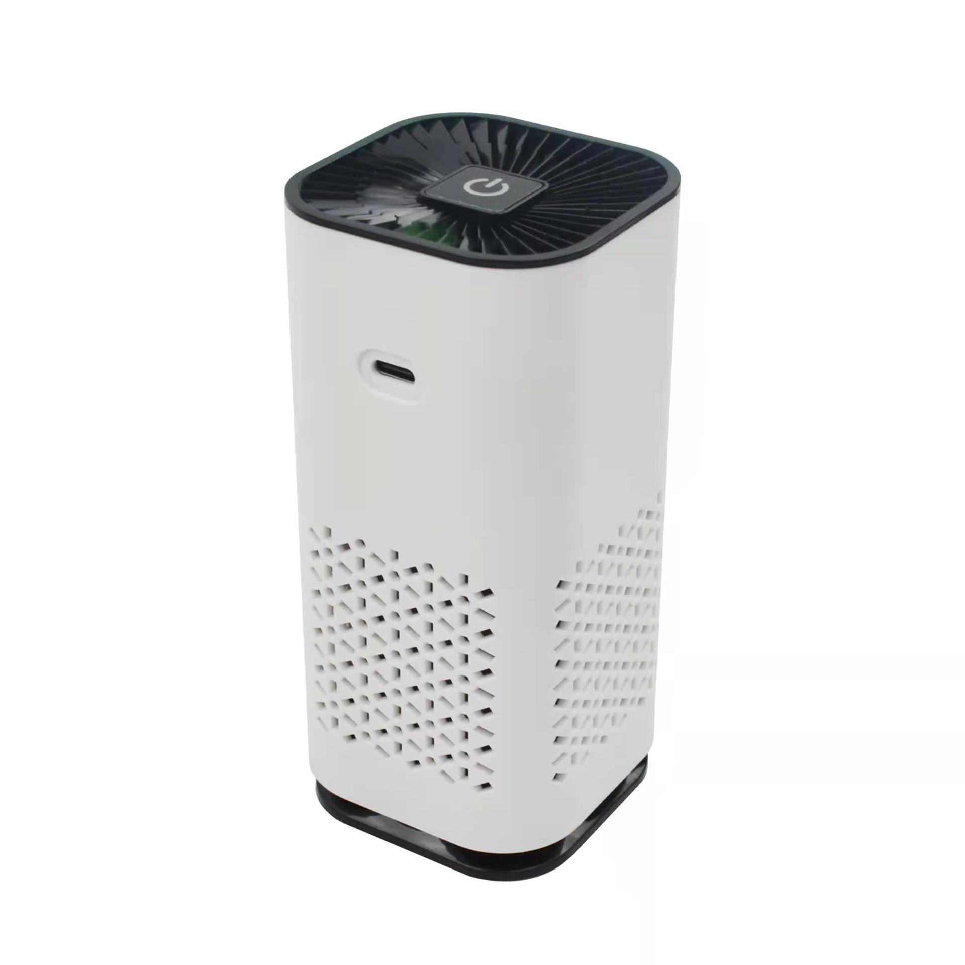 Car Air Purifier Portable Negative Ion Generator Remove Formaldehyde Dust Smoke Air Freshen Washer For Home Car - AmberOcean 
