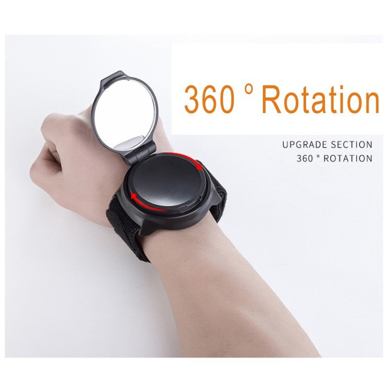 Wrist riding rear view mirror - AmberOcean 