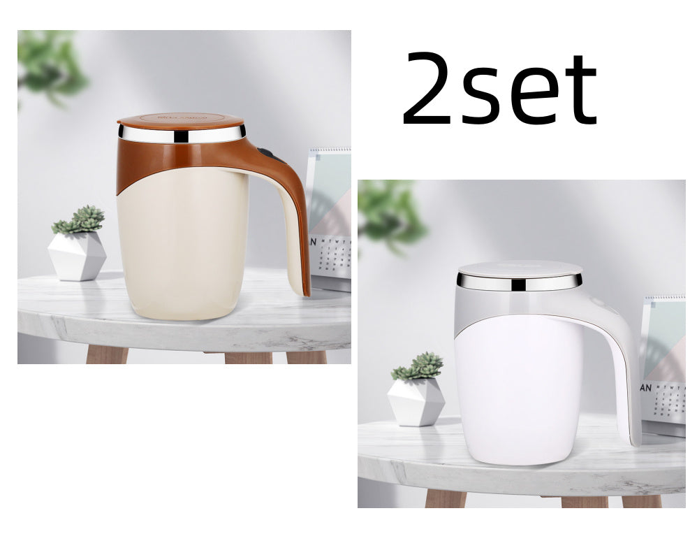 The Mug That Does the Stirring for you  An automatic self-stirring mug that blends your drink with the touch of a button - AmberOcean 