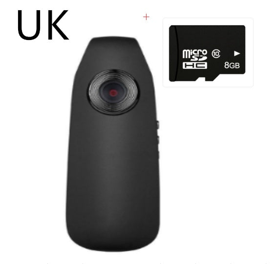 Mini portable HD 1080P camera Compatible With ApplePortable Mini Video Camera One-click Recording - AmberOcean 