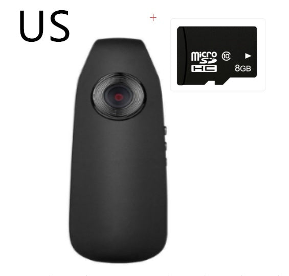 Mini portable HD 1080P camera Compatible With ApplePortable Mini Video Camera One-click Recording - AmberOcean 