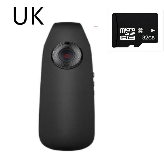 Mini portable HD 1080P camera Compatible With ApplePortable Mini Video Camera One-click Recording - AmberOcean 