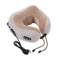 U Shaped Massage Pillow Neck Massage Device Electric Neck Massager Apparatus Shoulder Back Cervical Massager For Body Relaxation - AmberOcean 