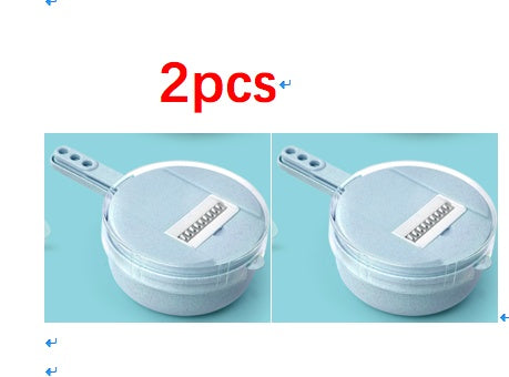 8 In 1 Mandoline Slicer Vegetable Slicer Potato Peeler Carrot Onion Grater With Strainer Vegetable Cutter Kitchen Accessories - AmberOcean 