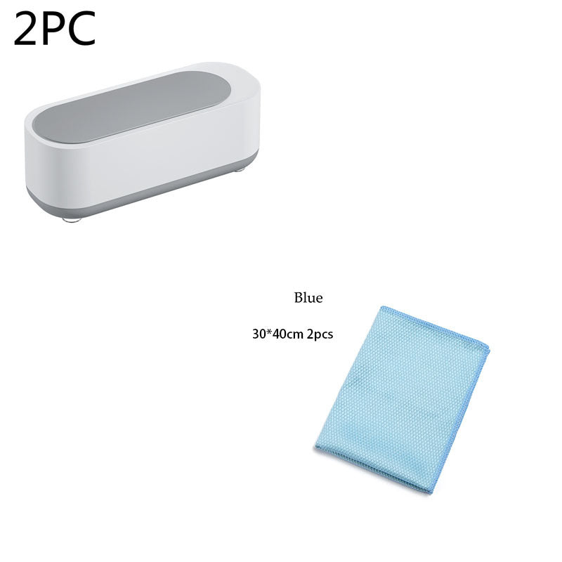Ultrasonic Cleaning Machine High Frequency Vibration Wash Cleaner Washing Jewelry Glasses Watch Ring Dentures Cleaner - AmberOcean 