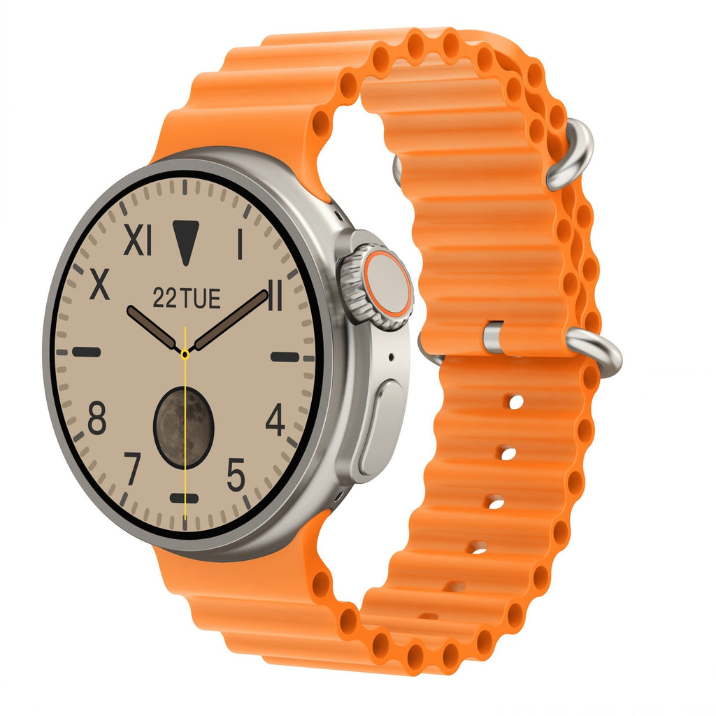Smart Watch New K9 Smart Watch 1.39 Round Screen Encoder True Screw Clip Wireless Charging NFC Offline And Payment Function - AmberOcean 