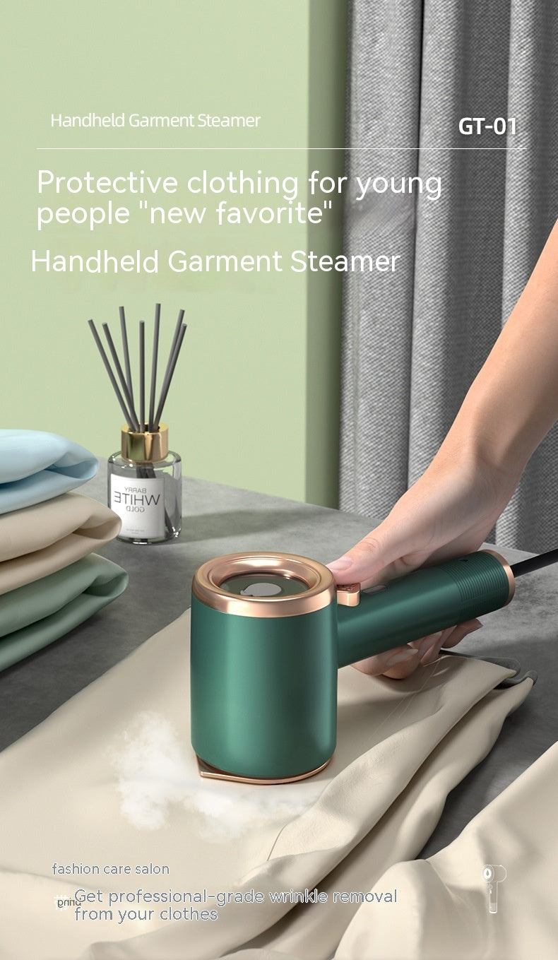 Mini Portable Handheld Garment Steamer Fabric Steam Iron For Clothes Travel Home Appliances Vertical US Plug Ironing Machine - AmberOcean 