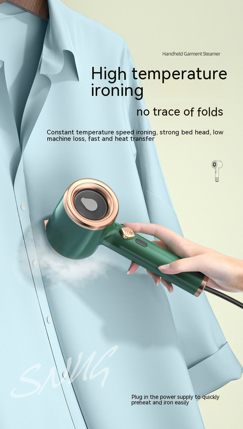 Mini Portable Handheld Garment Steamer Fabric Steam Iron For Clothes Travel Home Appliances Vertical US Plug Ironing Machine - AmberOcean 