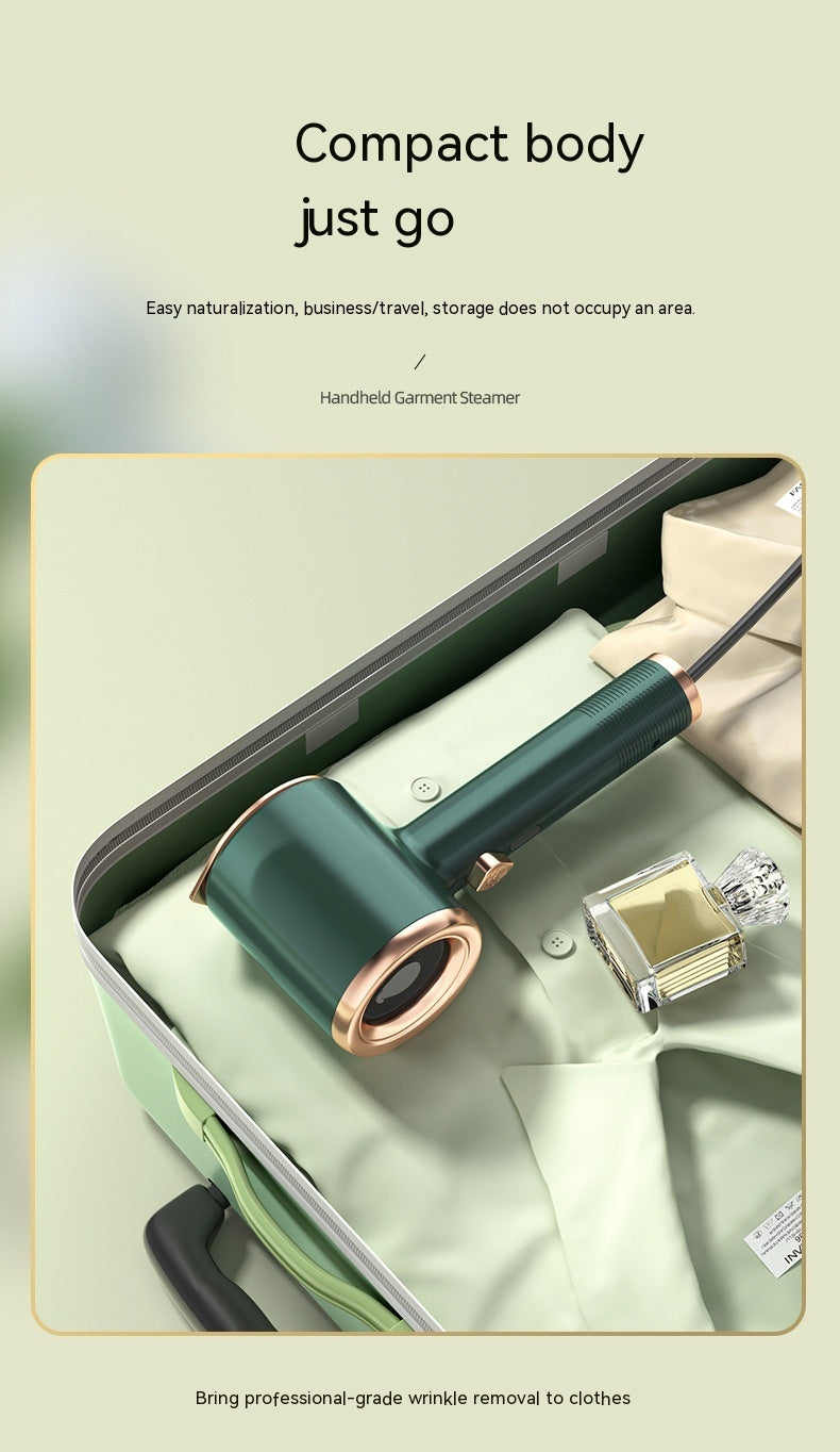 Mini Portable Handheld Garment Steamer Fabric Steam Iron For Clothes Travel Home Appliances Vertical US Plug Ironing Machine - AmberOcean 