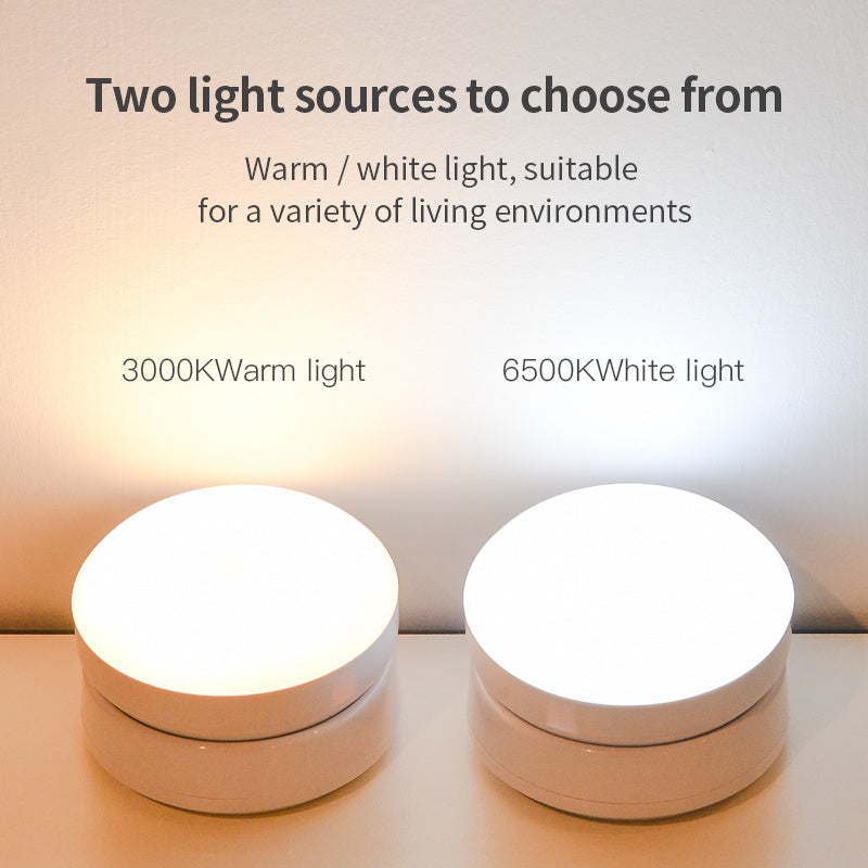 Rotating Human Body Sensor Light Corridor Garage Light Wardrobe Light Motion Sensor Night Light - AmberOcean 