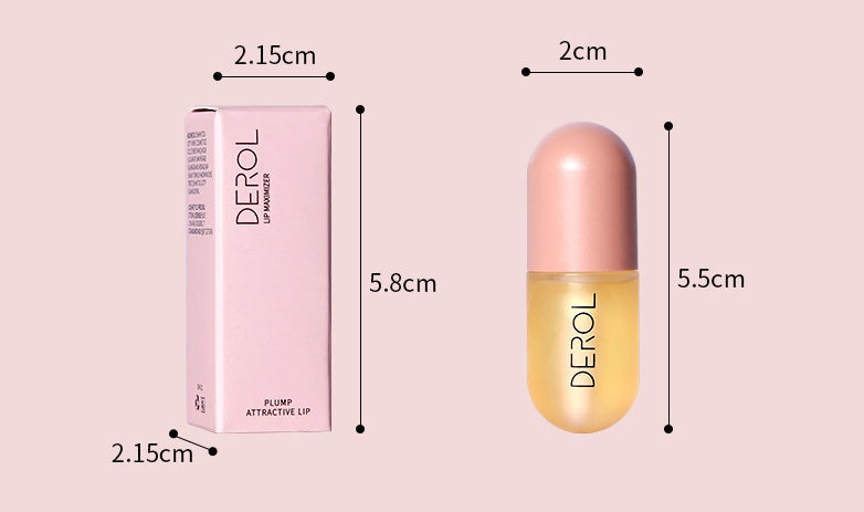 Day Night Instant Volume Lip Plumper Oil Clear Lasting Nourishing Repairing Reduce Lip Fine Line Care Lip Beauty Cosmetic - AmberOcean 