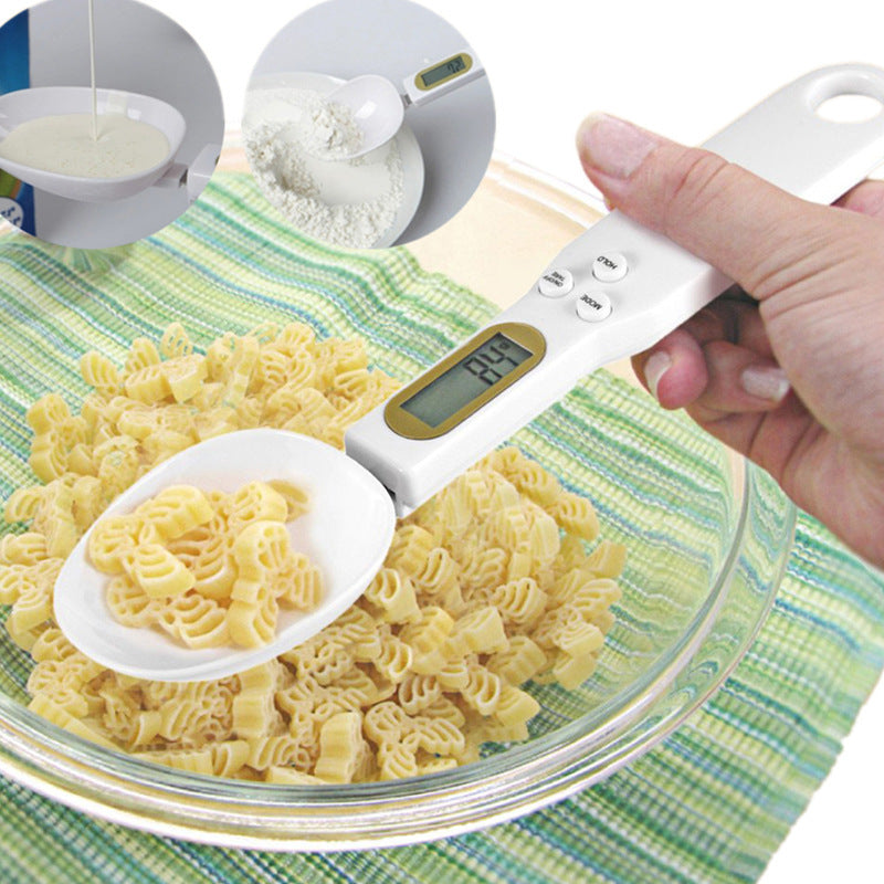 LCD Digital Kitchen Scale Electronic Cooking Food Weight Measuring Spoon Grams Coffee Tea Sugar Spoon Scale Kitchen Tools - AmberOcean 
