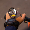 Wrist riding rear view mirror - AmberOcean 
