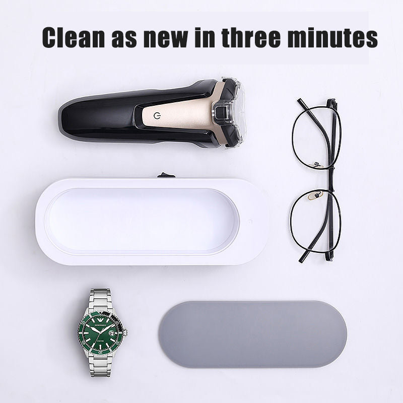 Ultrasonic Cleaning Machine High Frequency Vibration Wash Cleaner Washing Jewelry Glasses Watch Ring Dentures Cleaner - AmberOcean 