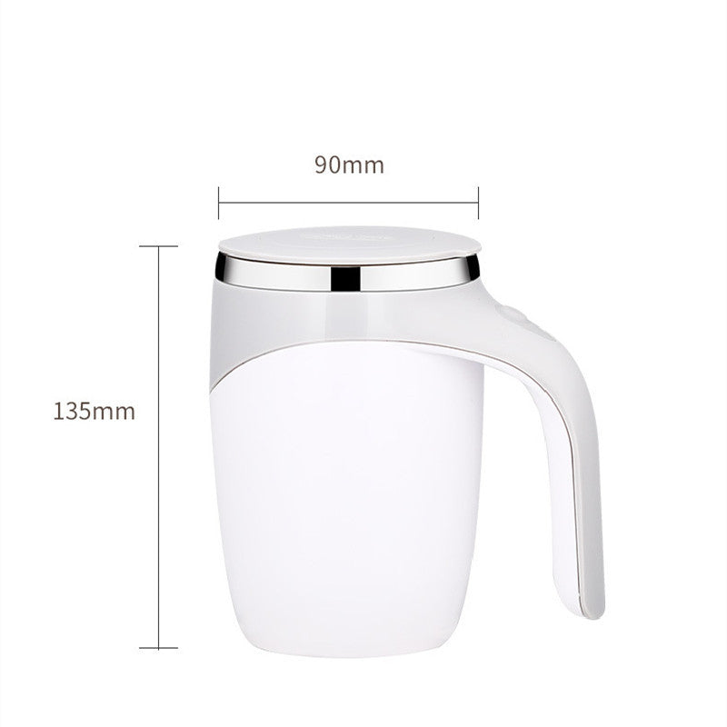 The Mug That Does the Stirring for you  An automatic self-stirring mug that blends your drink with the touch of a button - AmberOcean 