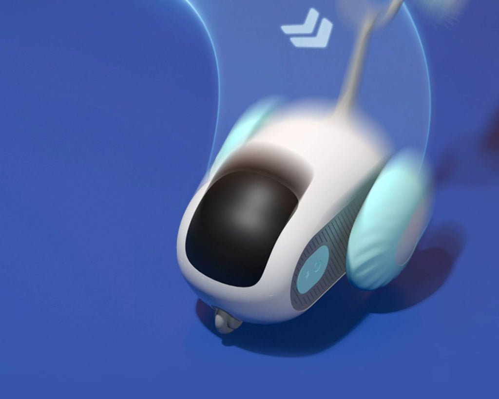 Remote Control Interactive Cat Car Toy USB Charging Chasing Automatic Self-moving Remote Smart Control Car Interactive Cat Toy Pet Products - AmberOcean 