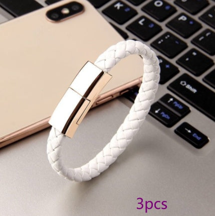 New Bracelet Charger USB Charging Cable Data Charging Cord For IPhone14 13 Max USB C Cable For Phone Micro Cable - AmberOcean 
