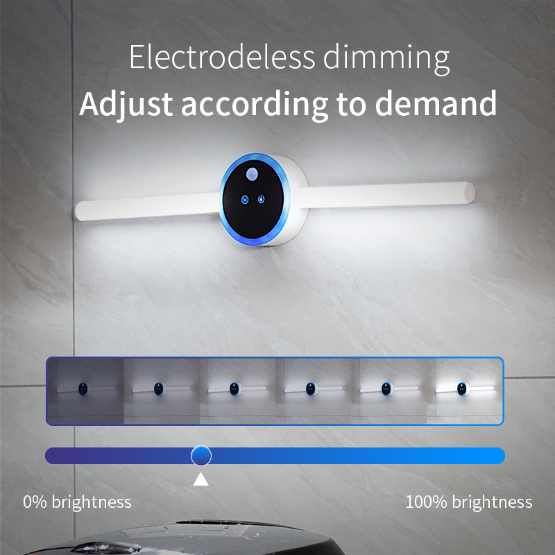Smart Cabinet Light Clock Timing Sensor Light Removable LED Wardrobe Light Manual Sweep Switch Light - AmberOcean 