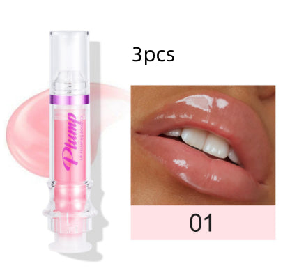 New Tube Lip Rich Lip Color Slightly Spicy Lip Honey Lip Glass Mirror Face Lip Mirror Liquid Lipstick - AmberOcean 