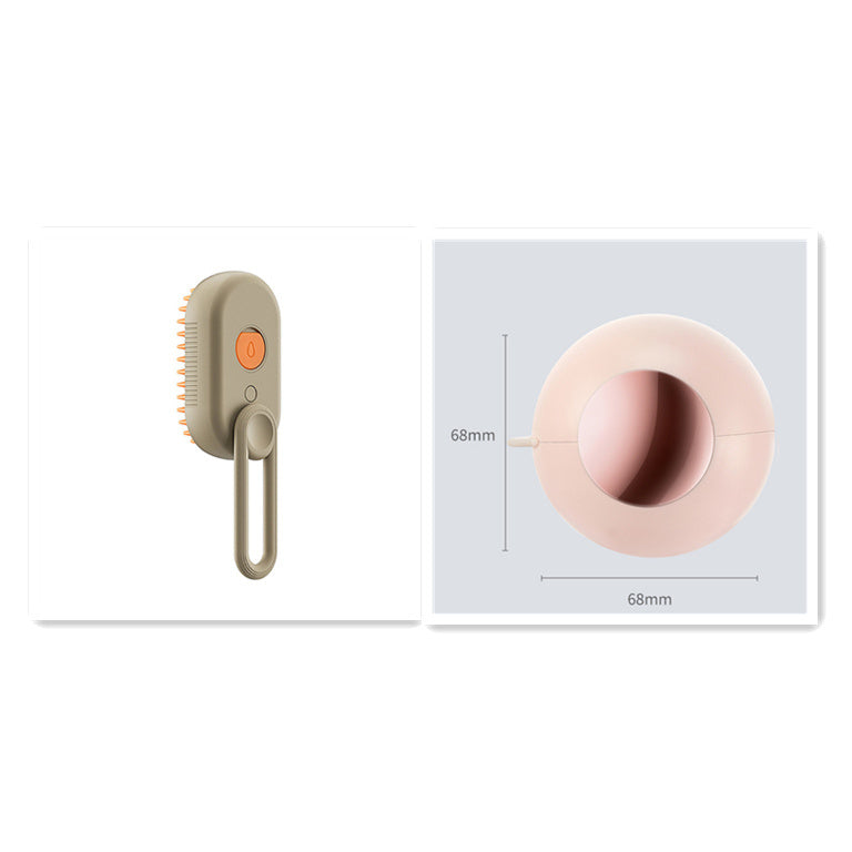 Cat Steam Brush Steamy Dog Brush 3 In 1 Electric Spray Cat Hair Brushes For Massage Pet Grooming Comb Hair Removal Combs Pet Products - AmberOcean 