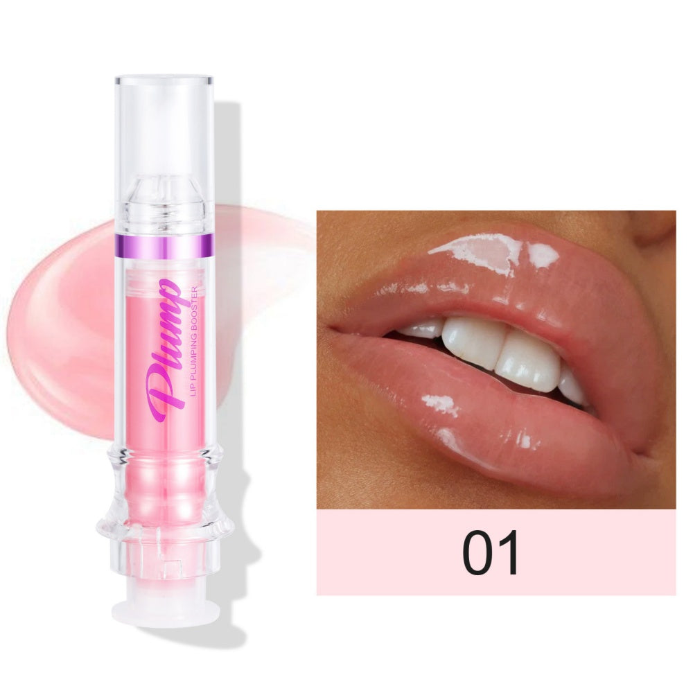 New Tube Lip Rich Lip Color Slightly Spicy Lip Honey Lip Glass Mirror Face Lip Mirror Liquid Lipstick - AmberOcean 