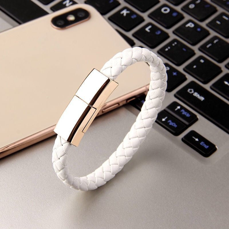 New Bracelet Charger USB Charging Cable Data Charging Cord For IPhone14 13 Max USB C Cable For Phone Micro Cable - AmberOcean 