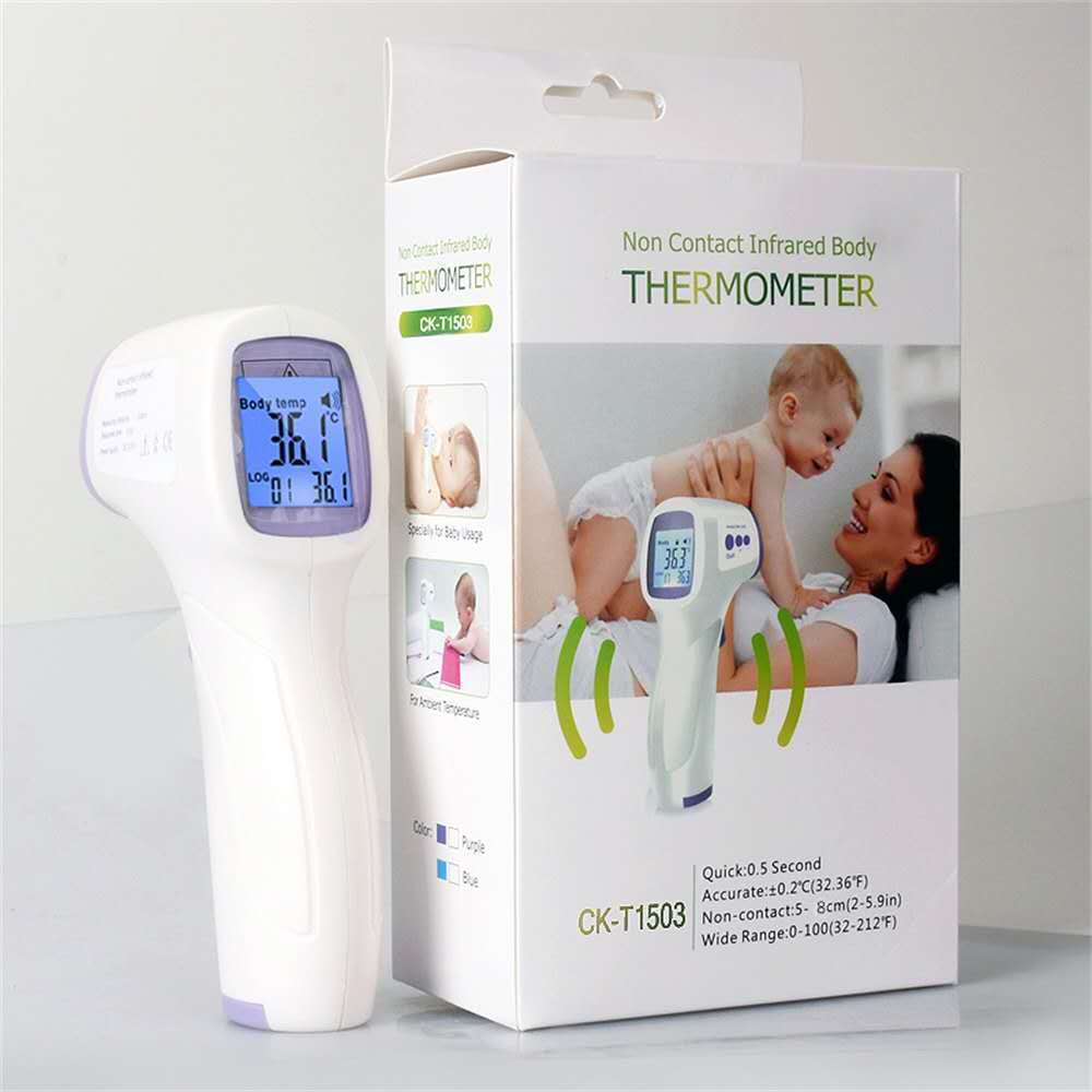 Infrared Thermometer Gun Non-Contact Digital IR Thermal Camera - AmberOcean 