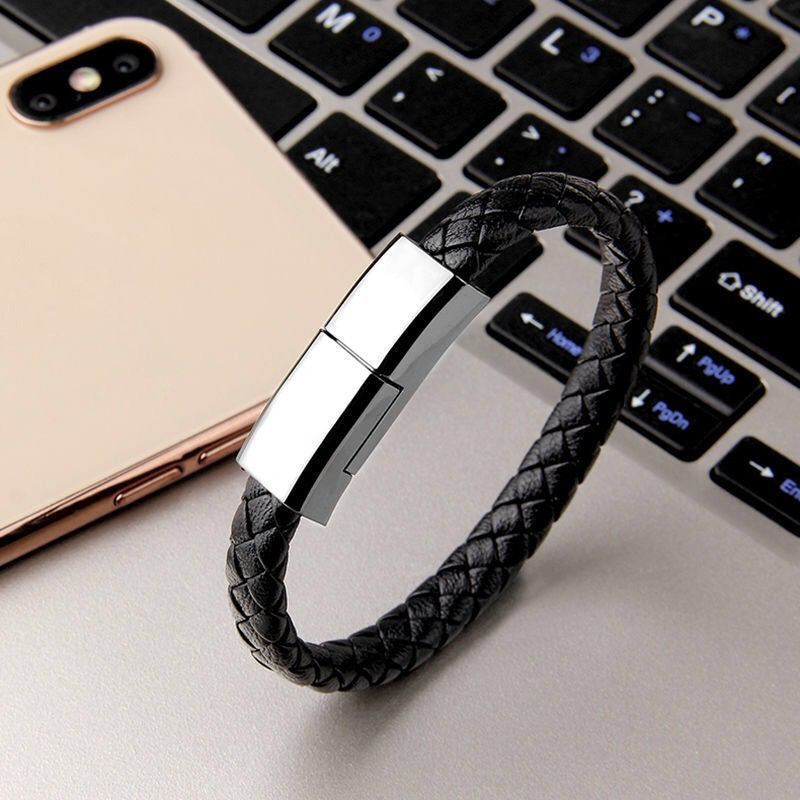 New Bracelet Charger USB Charging Cable Data Charging Cord For IPhone14 13 Max USB C Cable For Phone Micro Cable - AmberOcean 