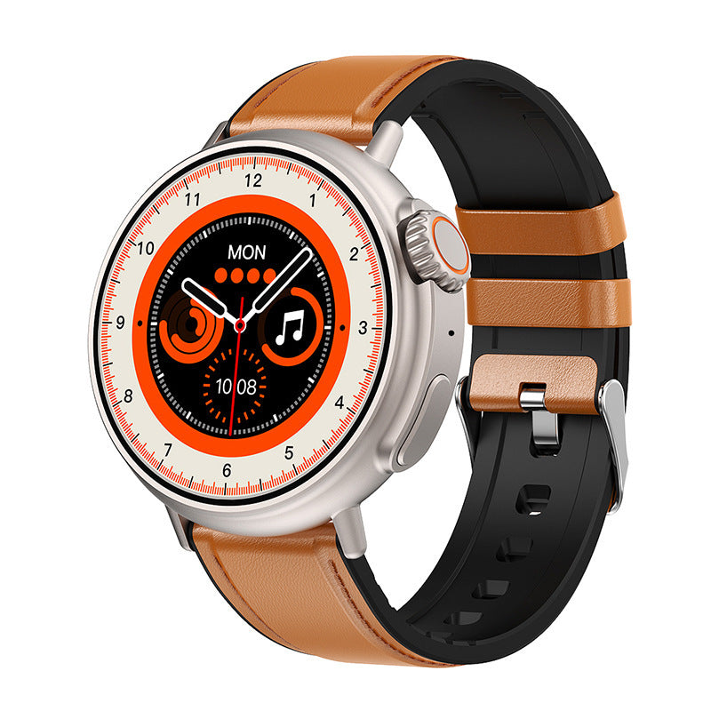 Smart Watch New K9 Smart Watch 1.39 Round Screen Encoder True Screw Clip Wireless Charging NFC Offline And Payment Function - AmberOcean 