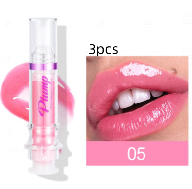 New Tube Lip Rich Lip Color Slightly Spicy Lip Honey Lip Glass Mirror Face Lip Mirror Liquid Lipstick - AmberOcean 
