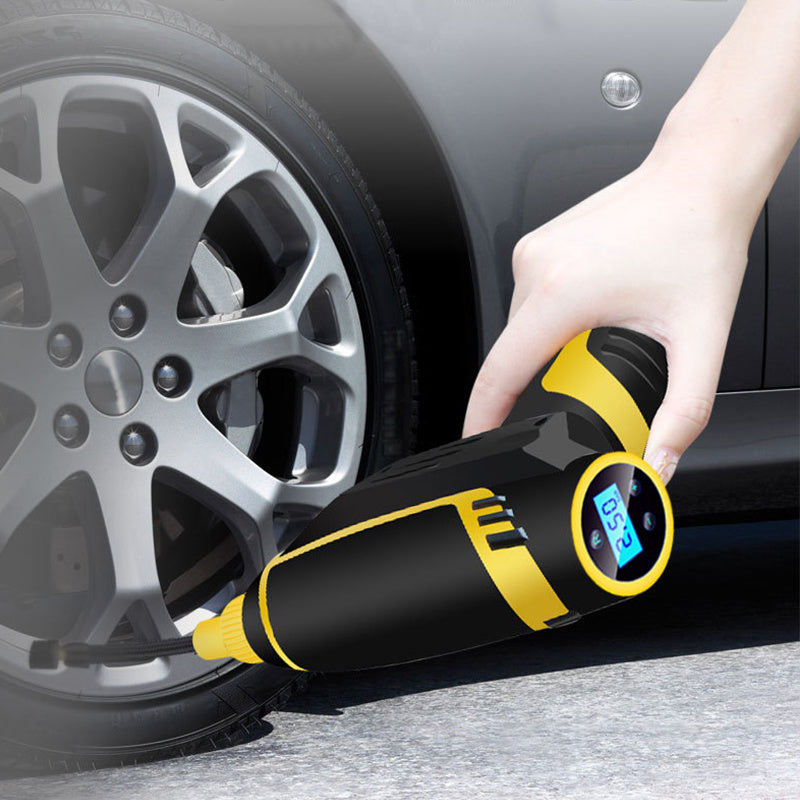 Automatic Portable Handheld Digital LED Smart Car Air Compressor Pump - AmberOcean 