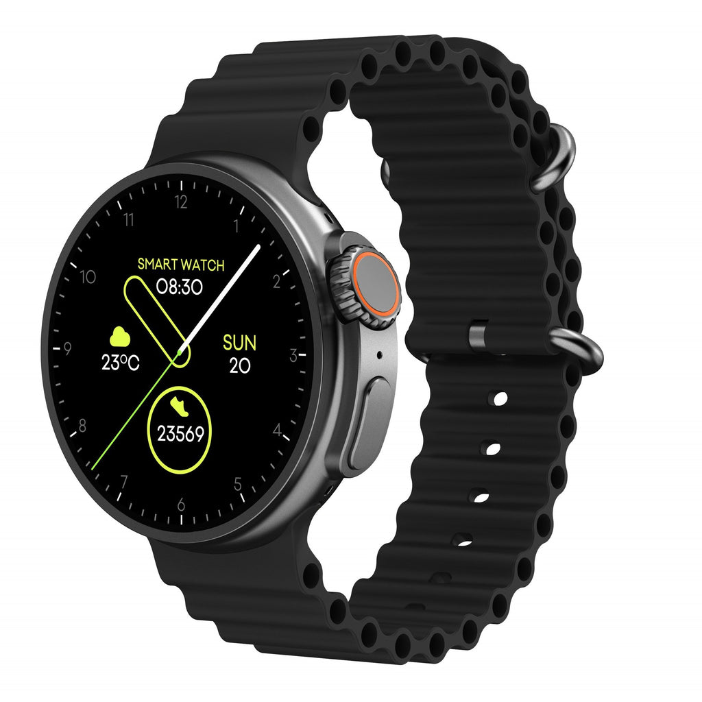 Smart Watch New K9 Smart Watch 1.39 Round Screen Encoder True Screw Clip Wireless Charging NFC Offline And Payment Function - AmberOcean 