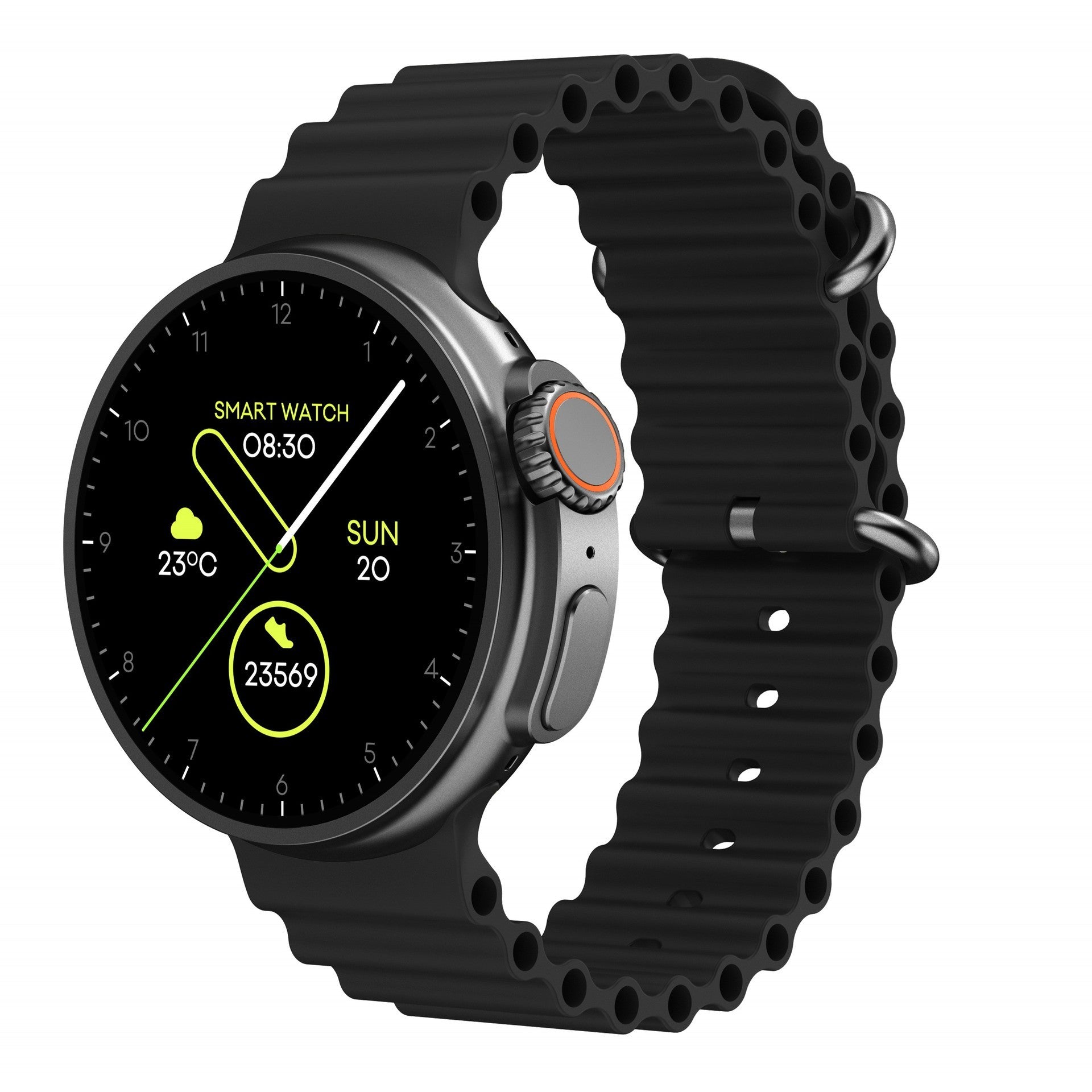 Smart Watch New K9 Smart Watch 1.39 Round Screen Encoder True Screw Clip Wireless Charging NFC Offline And Payment Function - AmberOcean 