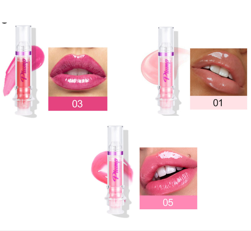 New Tube Lip Rich Lip Color Slightly Spicy Lip Honey Lip Glass Mirror Face Lip Mirror Liquid Lipstick - AmberOcean 