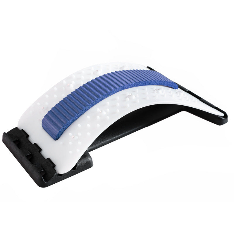 Back Stretcher Adjustable Back Cracker Massage Waist Neck Fitness Lumbar Cervical Spine Support Pain Relief - AmberOcean 
