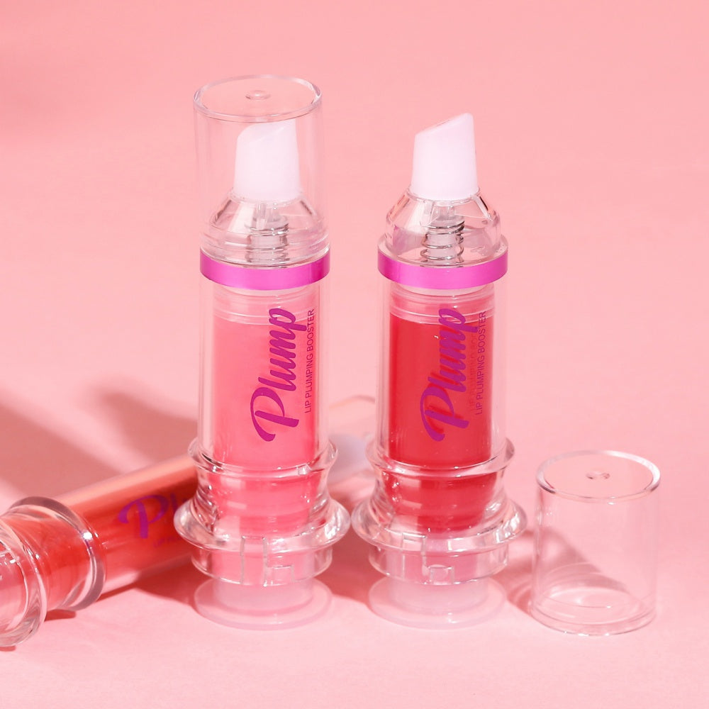 New Tube Lip Rich Lip Color Slightly Spicy Lip Honey Lip Glass Mirror Face Lip Mirror Liquid Lipstick - AmberOcean 