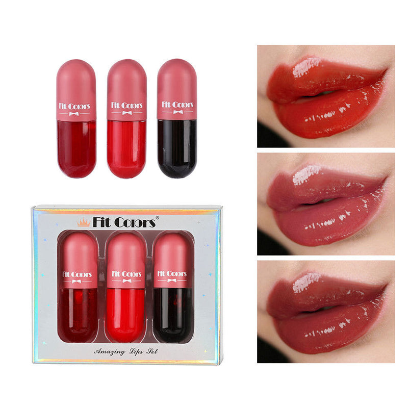 Day Night Instant Volume Lip Plumper Oil Clear Lasting Nourishing Repairing Reduce Lip Fine Line Care Lip Beauty Cosmetic - AmberOcean 