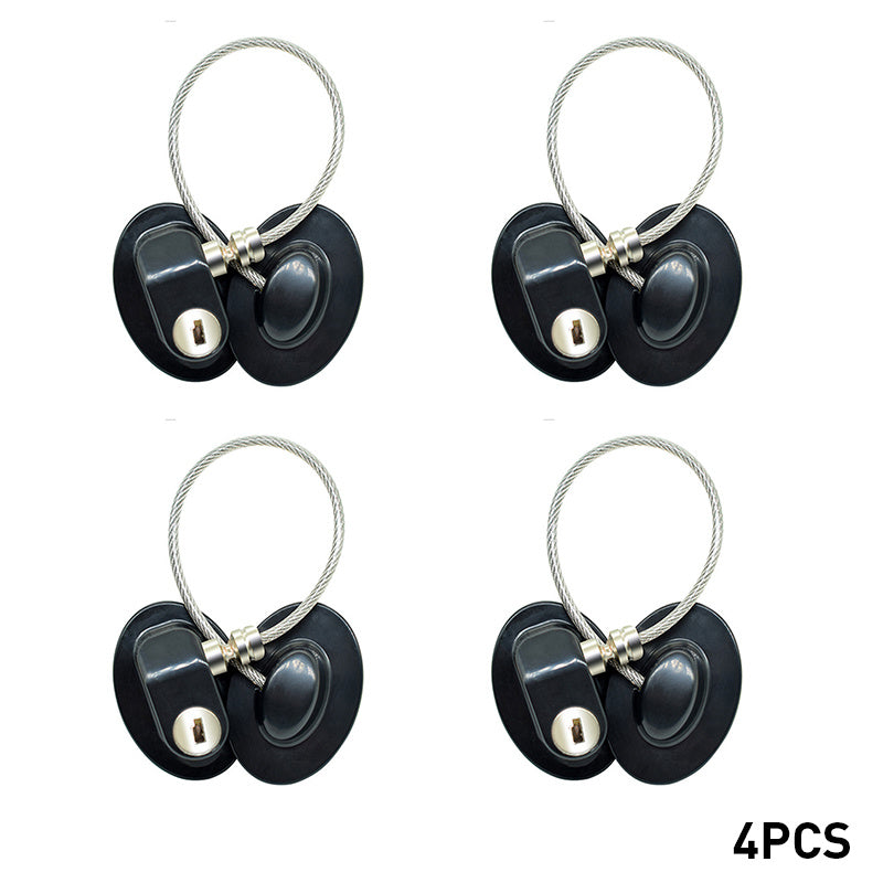 Window Security Chain Lock Window Cable Lock Restrictor Multifunctional Window Lock Door Security Guard for Baby Safety 1Pcs - AmberOcean 