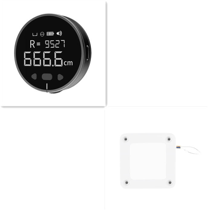 Distance Measuring Instrument Electronic Measuring Ruler Tape Measure High Definition Digital LCD High Precision Electronic Measuring Ruler Tool - AmberOcean 