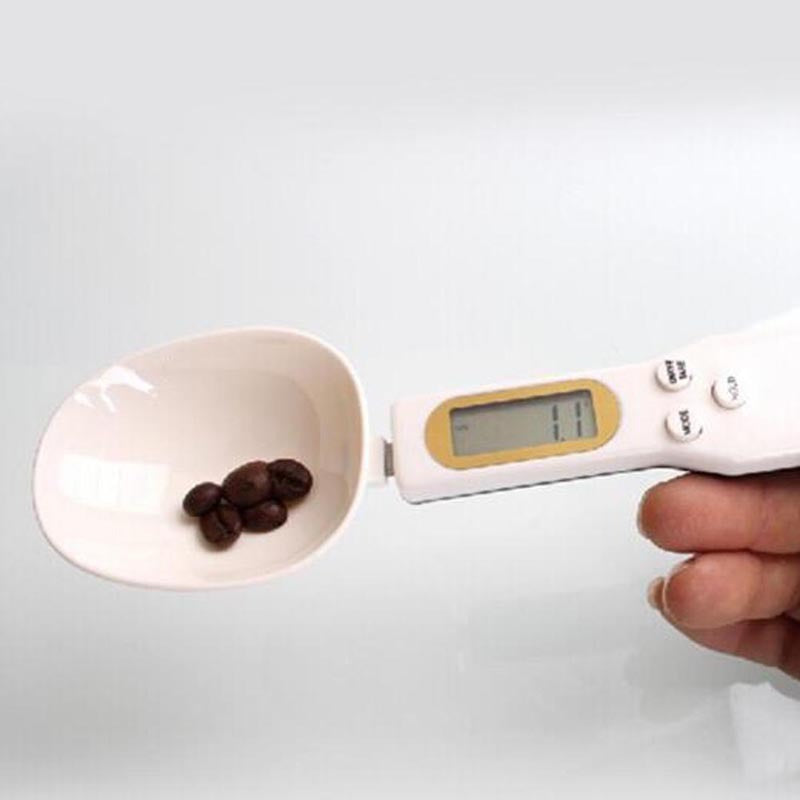 LCD Digital Kitchen Scale Electronic Cooking Food Weight Measuring Spoon Grams Coffee Tea Sugar Spoon Scale Kitchen Tools - AmberOcean 
