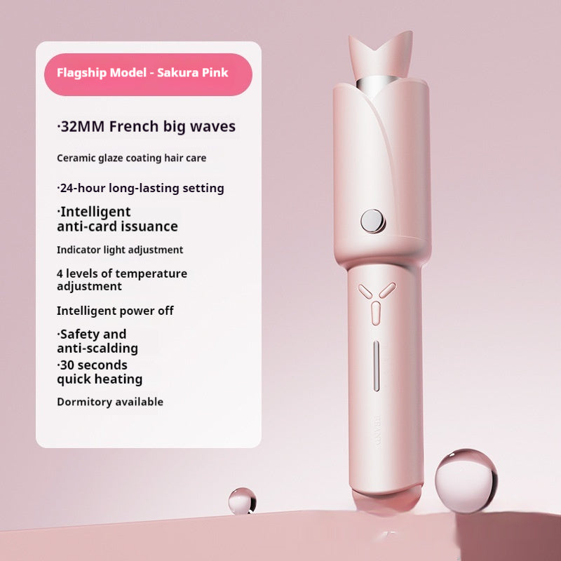 Cordless Auto Hair Curler – Perfect Curls Anywhere in Minutes - AmberOcean 