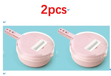 8 In 1 Mandoline Slicer Vegetable Slicer Potato Peeler Carrot Onion Grater With Strainer Vegetable Cutter Kitchen Accessories - AmberOcean 