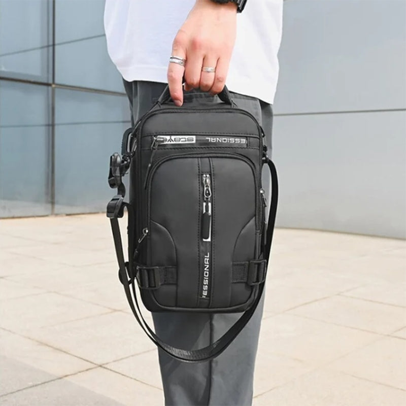 Crossbody Bags Men Multifunctional Backpack Shoulder Chest Bags - AmberOcean 
