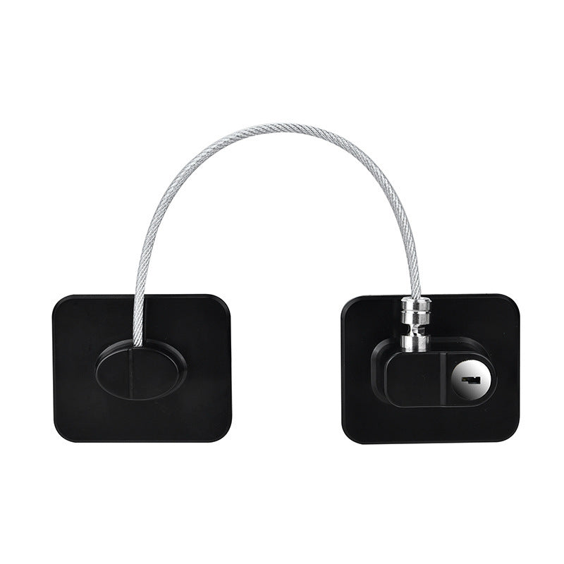 Window Security Chain Lock Window Cable Lock Restrictor Multifunctional Window Lock Door Security Guard for Baby Safety 1Pcs - AmberOcean 