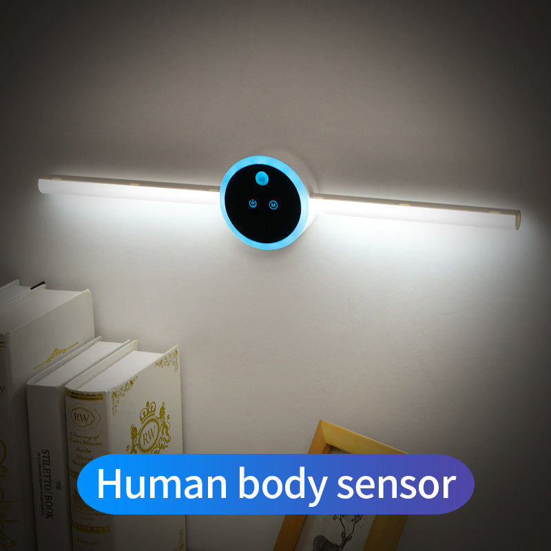 Smart Cabinet Light Clock Timing Sensor Light Removable LED Wardrobe Light Manual Sweep Switch Light - AmberOcean 